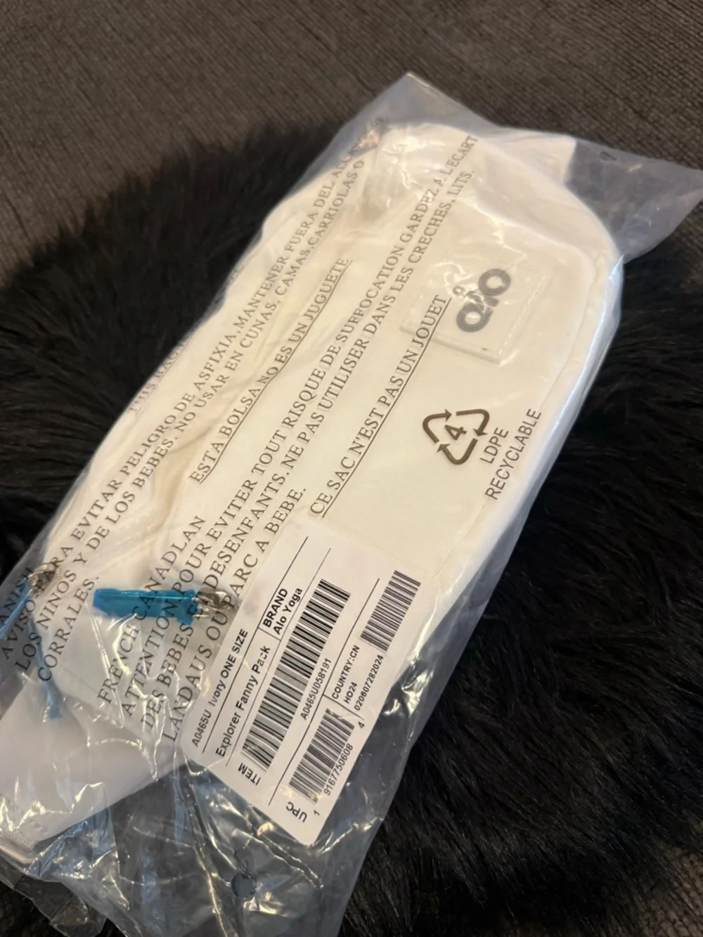 Alo Ivory Waist Bag / Fanny Pack